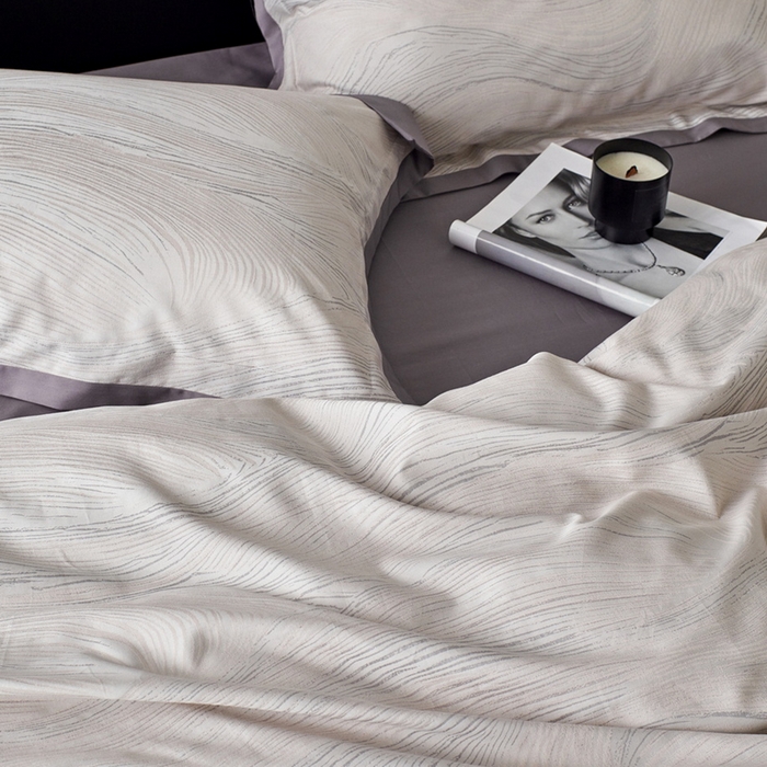 91家纺网 家纺一手货源 找家纺 由丽家纺 2025新款高奢色织提花四件套-卡斯特【控价标准券后450起】 卡斯特场景一