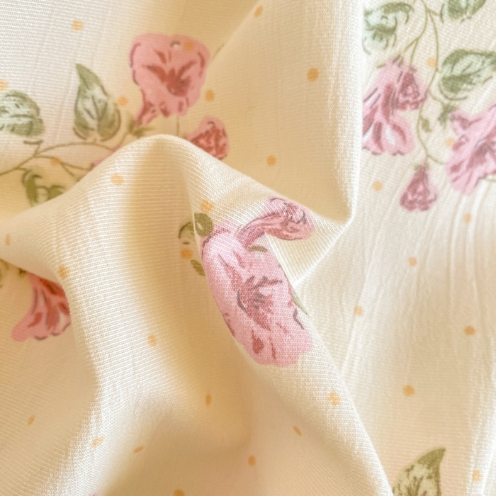 91家纺网 家纺一手货源 找家纺 尚美 2025新款小碎花针织棉床盖四件套 花香