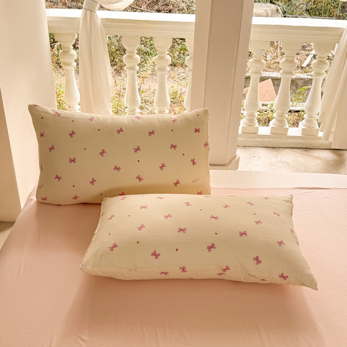 91家纺网 家纺一手货源 找家纺 （总）韩巢家纺 2025新款云感双层纱床上用品四件套超柔裸睡级床单被套三件套-(提供卖家秀)