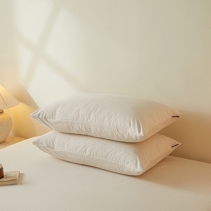 涵宸家纺 2025新款全棉印花良品系列枕套 枕套-半夏-其