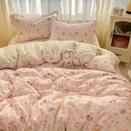 91家纺网 家纺一手货源 找家纺 （总）涵宸家纺 2025新款全棉印花四件套