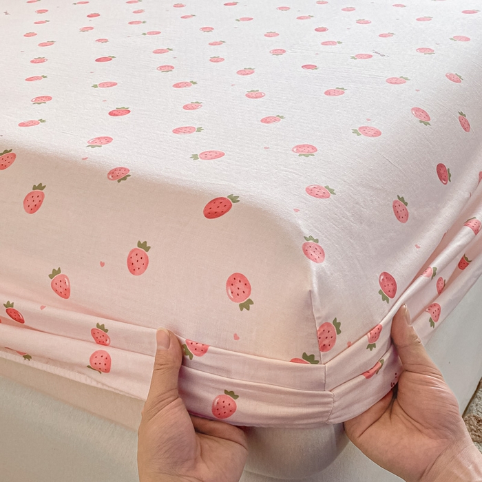 91家纺网 家纺一手货源 找家纺 （总）晨希家居 2025新款全棉A类双层纱床笠