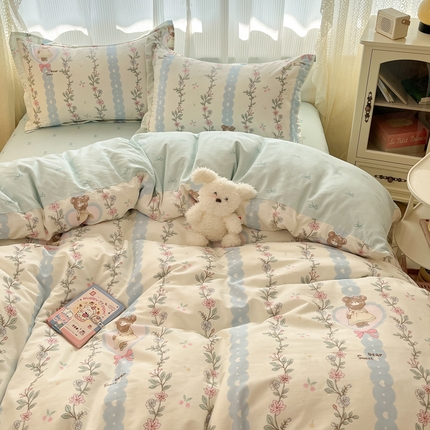 91家纺网 家纺一手货源 找家纺 （总）涵宸家纺 2025新款全棉印花四件套