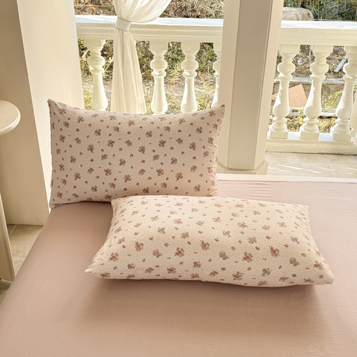 91家纺网 家纺一手货源 找家纺 韩巢家纺 2025新款云感双层纱床上用品四件套超柔裸睡级床单被套三件套-(提供卖家秀) 落日暮年