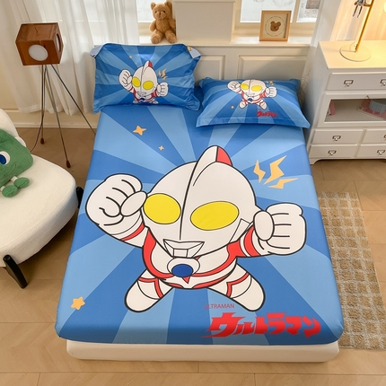 蘭菲家纺 2025新款奥特曼全棉床笠 正义之侠