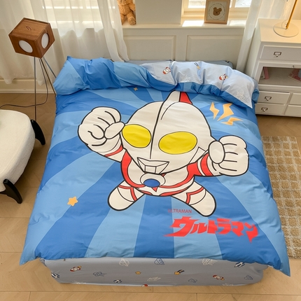 蘭菲家纺 2025新款奥特曼全棉被套 正义之侠