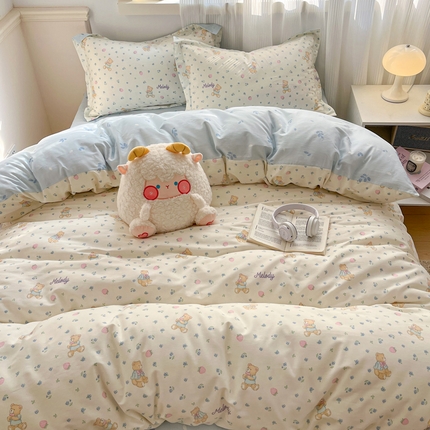 91家纺网 家纺一手货源 找家纺 （总）涵宸家纺 2025新款全棉印花四件套