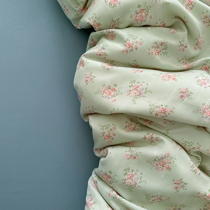 91家纺网 家纺一手货源 找家纺 （总）仟网汇 2025新款有氧针织棉双层纱系列四件套-床拍