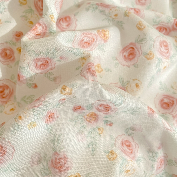 91家纺网 家纺一手货源 找家纺 尚美 2025新款小碎花针织棉床盖四件套 瑰丽多姿