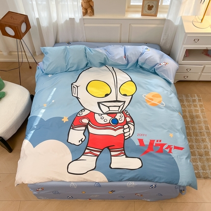 蘭菲家纺 2025新款奥特曼全棉被套 发呆