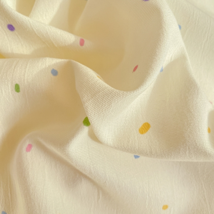 91家纺网 家纺一手货源 找家纺 尚美 2025新款小碎花针织棉床盖四件套 波点蝴蝶