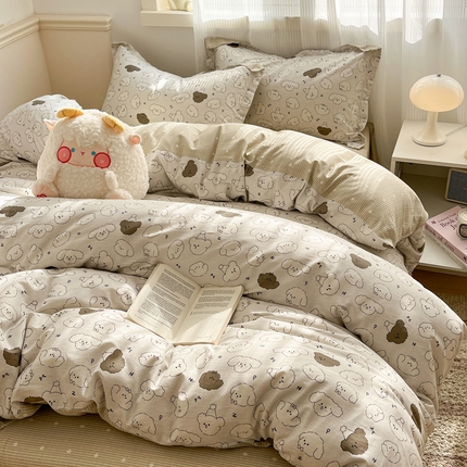 91家纺网 家纺一手货源 找家纺 （总）涵宸家纺 2025新款全棉印花四件套