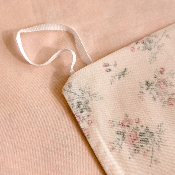 91家纺网 家纺一手货源 找家纺 DoDo 兜兜 【 可定制尺寸】2026新款全棉40支13372印花单被套 桃夭