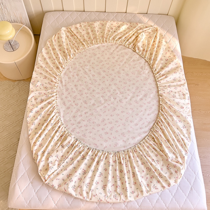 91家纺网 家纺一手货源 找家纺 DoDo 兜兜 【 可定制尺寸】2025新款全棉40支13372印花单床笠 蕾拉