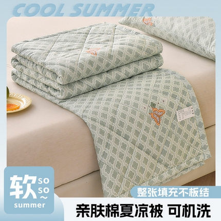 91家纺网 家纺一手货源 找家纺 （总）培童   2025新款超声波亲肤绒夏被夏凉被直播爆款超声波夏被空调被礼品被