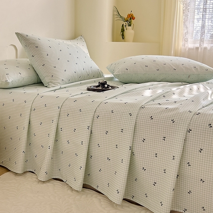 91家纺网 家纺一手货源 找家纺 （总）DoDo 兜兜 【 可定制尺寸】2025新款全棉40支13372印花单床单
