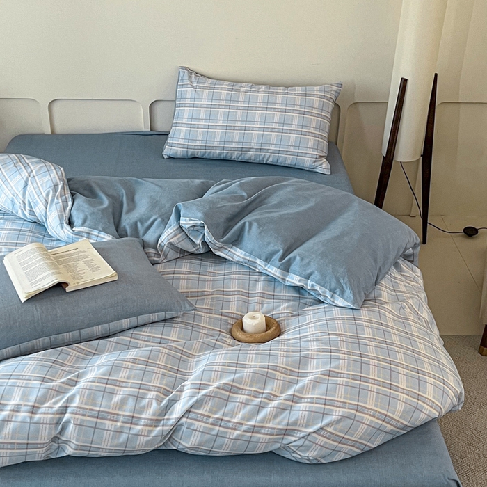 91家纺网 家纺一手货源 找家纺 涵宸家纺 2025新款全棉印花良品系列四件套 罗宾