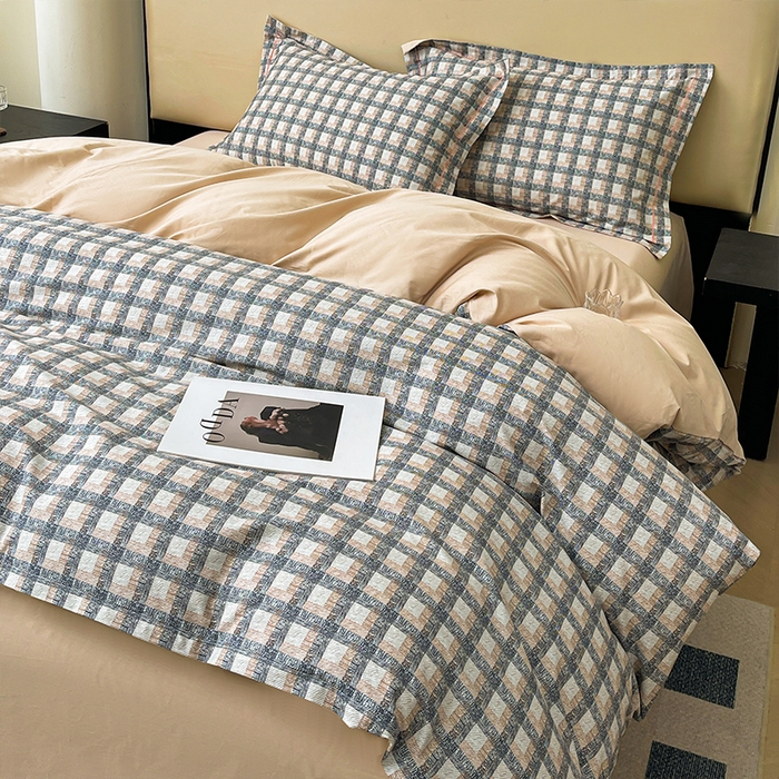 91家纺网 家纺一手货源 找家纺 帛美 2025新款13376全棉纯棉印花四件套-提供买家秀 海岸风情