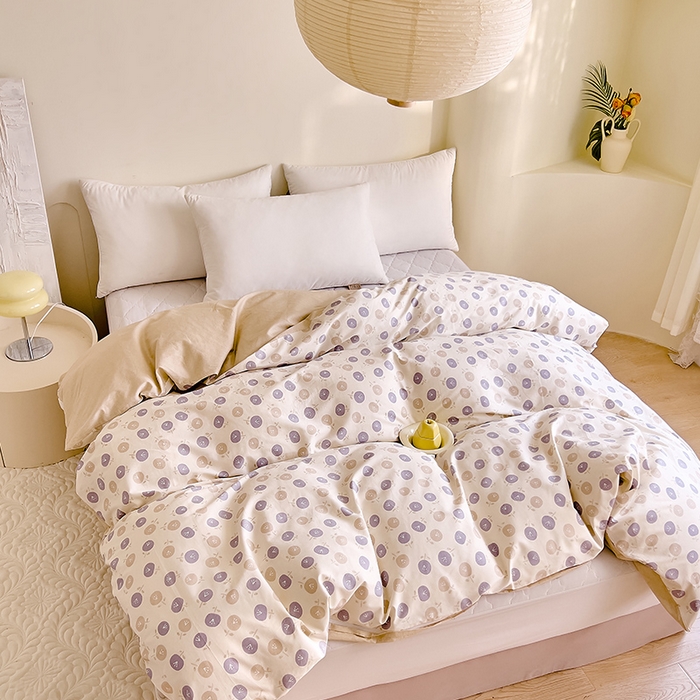 91家纺网 家纺一手货源 找家纺 DoDo 兜兜 【 可定制尺寸】2025新款全棉40支13372印花单被套 库里