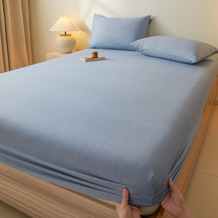 91家纺网 家纺一手货源 找家纺 （总）涵宸家纺 2025新款全棉印花良品系列床笠