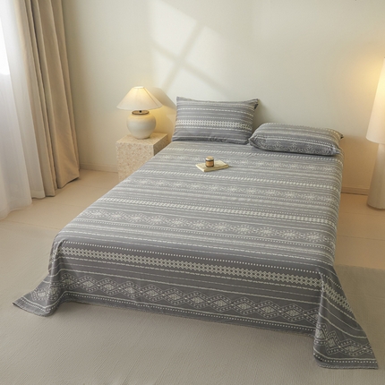 91家纺网 家纺一手货源 找家纺 （总）涵宸家纺 2025新款全棉印花良品系列床单