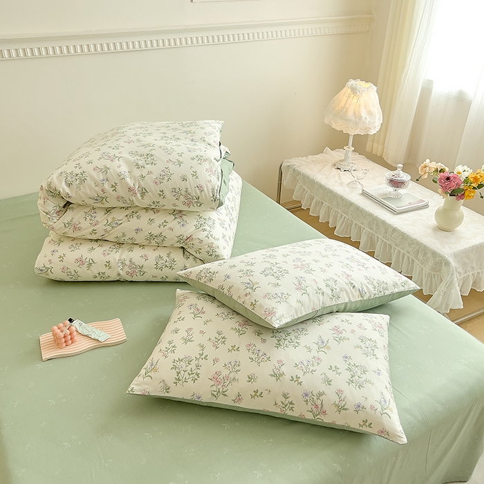 91家纺网 家纺一手货源 找家纺 DoDo 兜兜 【 可定制尺寸】2026新款全棉40支13372印花单枕套 等风来