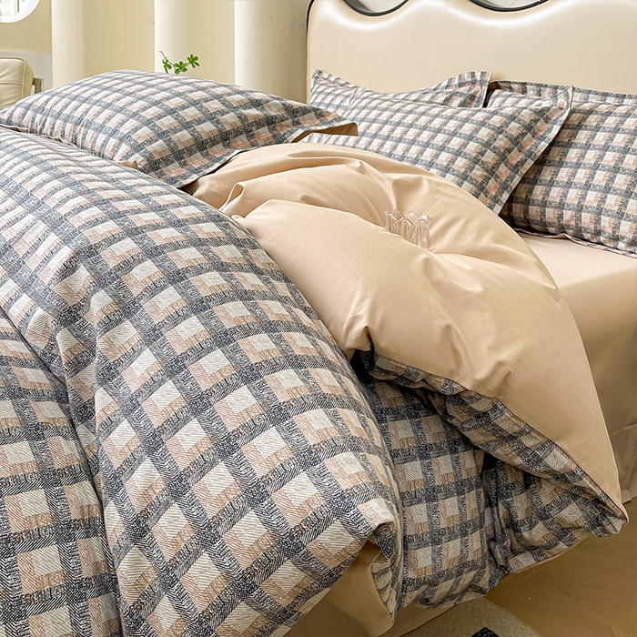 91家纺网 家纺一手货源 找家纺 帛美 2025新款13376全棉纯棉印花四件套-提供买家秀 海岸风情