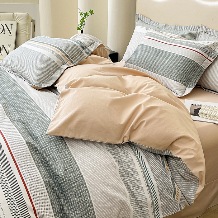 91家纺网 家纺一手货源 找家纺 帛美 2025新款13376全棉纯棉印花四件套-提供买家秀 梦彩