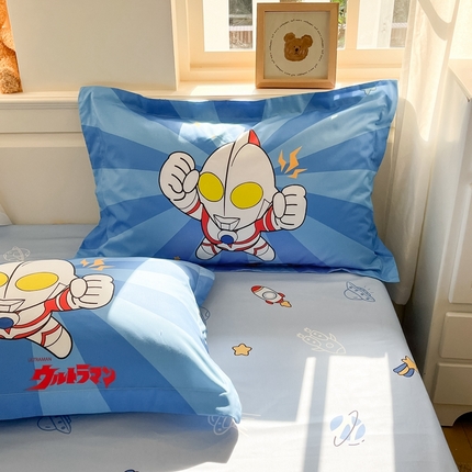 蘭菲家纺 2025新款奥特曼全棉枕套 正义之侠