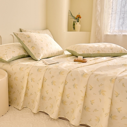 DoDo 兜兜 【 可定制尺寸】2025新款全棉40支13372印花单床单 清香