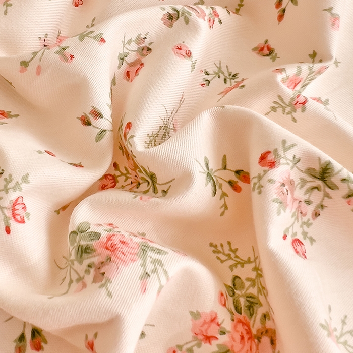 91家纺网 家纺一手货源 找家纺 DoDo 兜兜 【 可定制尺寸】2026新款全棉40支13372印花单床单 桃夭