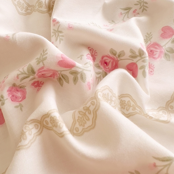 91家纺网 家纺一手货源 找家纺 DoDo 兜兜 【 可定制尺寸】2025新款全棉40支13372印花单床笠 黛茜