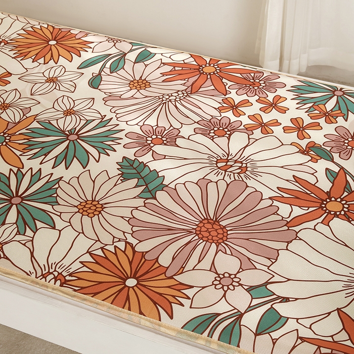 91家纺网 家纺一手货源 找家纺 （总）沁童儿童用品店 2025新款学生宿舍牛奶冰丝凉席两件套