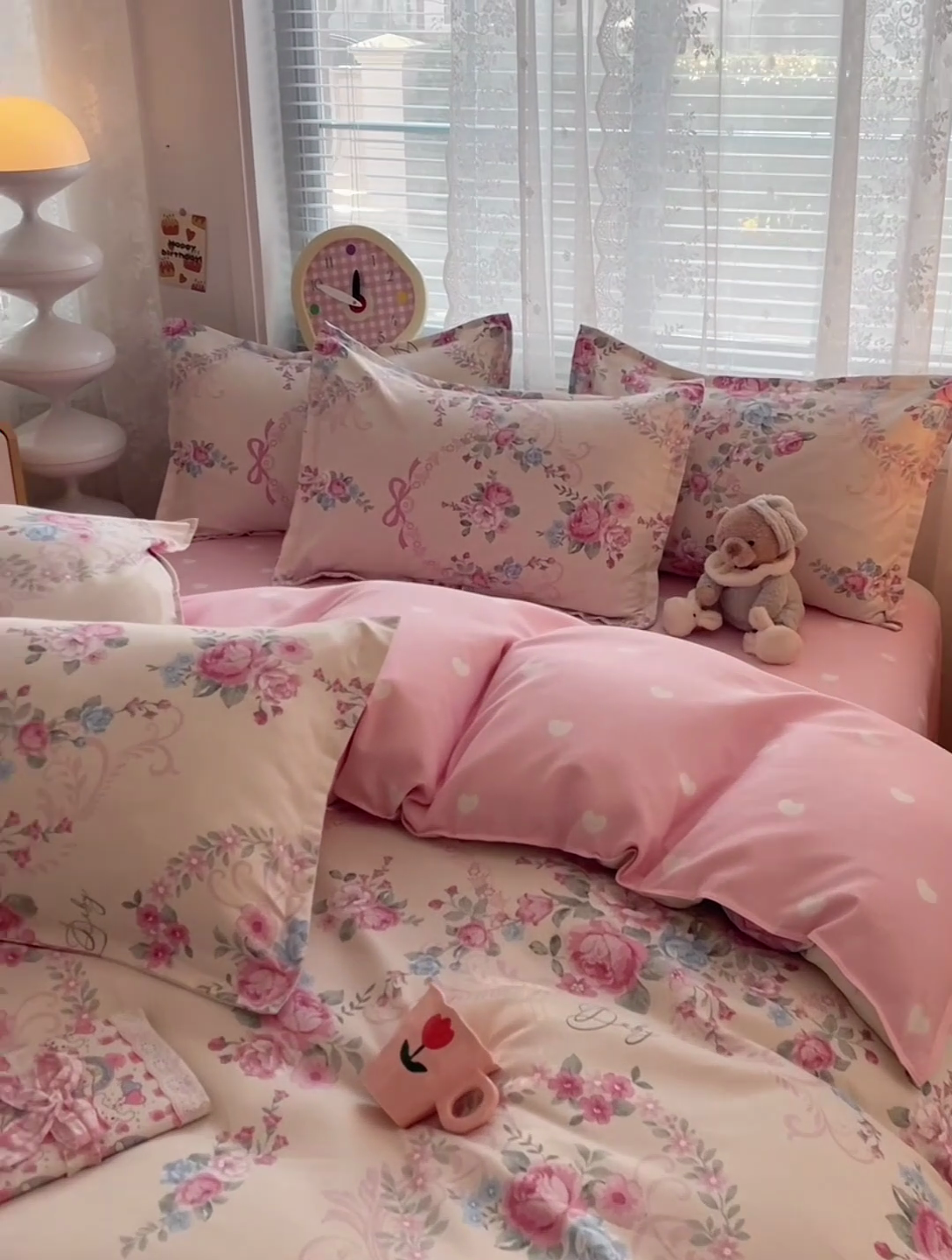 91家纺网 家纺一手货源 找家纺 世爵 2025新款磨毛印花单被套 爱莎芳菲