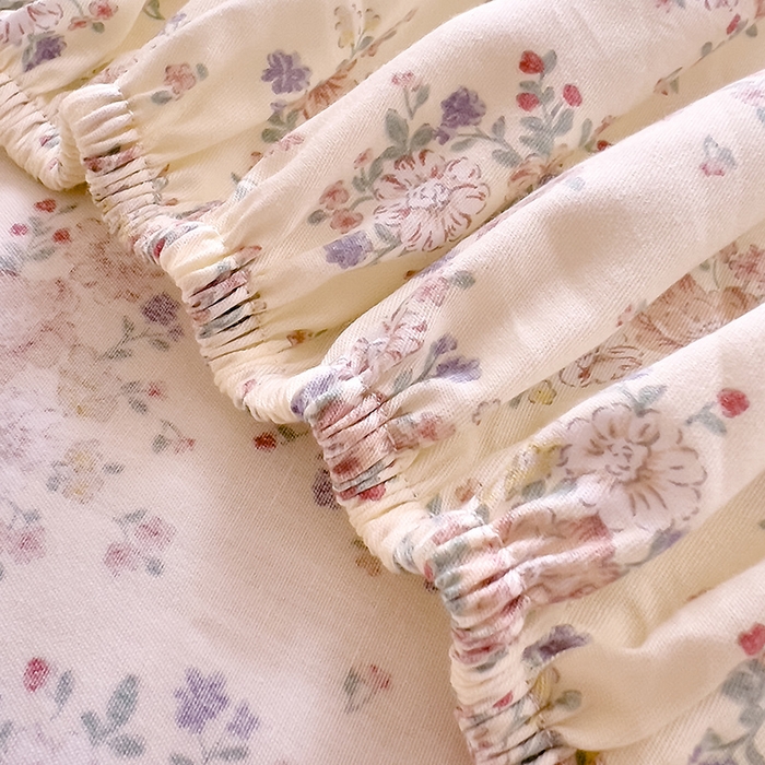 91家纺网 家纺一手货源 找家纺 DoDo 兜兜 【 可定制尺寸】2025新款全棉40支13372印花单床笠 苏拉