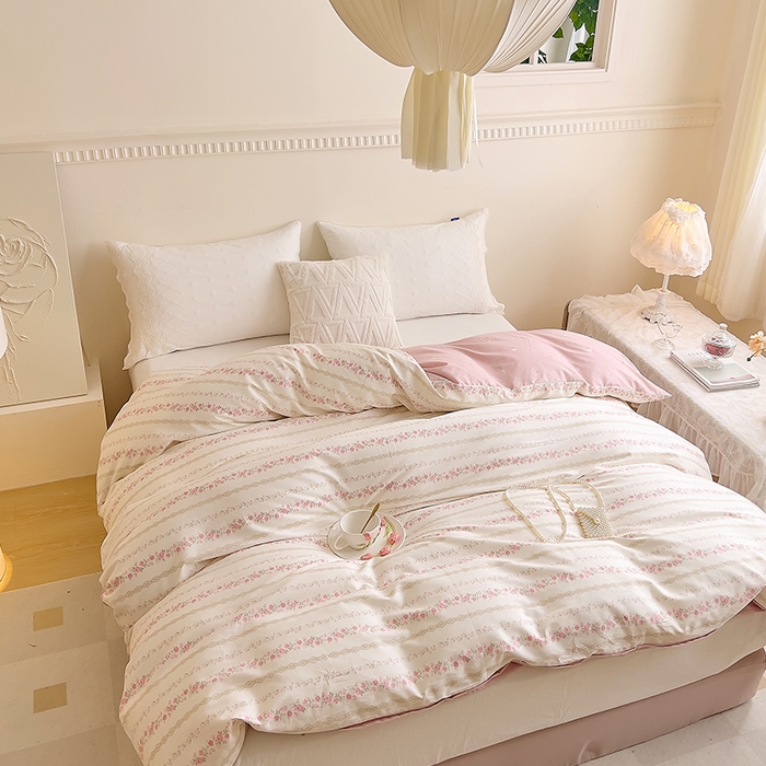 91家纺网 家纺一手货源 找家纺 DoDo 兜兜 【 可定制尺寸】2026新款全棉40支13372印花单被套 黛茜