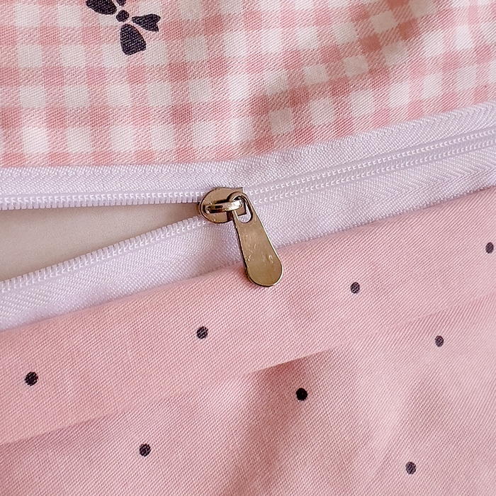 91家纺网 家纺一手货源 找家纺 DoDo 兜兜 【 可定制尺寸】2025新款全棉40支13372印花单枕套 粉蝶