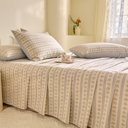 91家纺网 家纺一手货源 找家纺 （总）DoDo 兜兜 【 可定制尺寸】2025新款全棉40支13372印花单床单