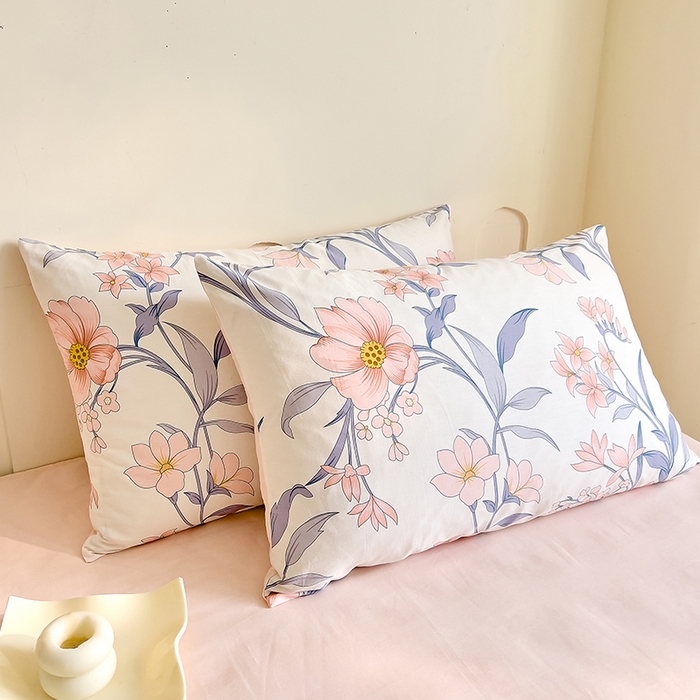 91家纺网 家纺一手货源 找家纺 DoDo 兜兜 【 可定制尺寸】2025新款全棉40支13372印花单床单 木兰