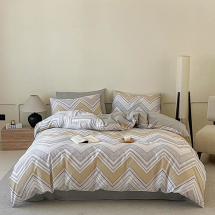 91家纺网 家纺一手货源 找家纺 （总）涵宸家纺 2025新款全棉印花良品系列四件套