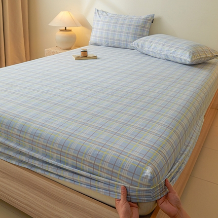 91家纺网 家纺一手货源 找家纺 （总）涵宸家纺 2025新款全棉印花良品系列床笠