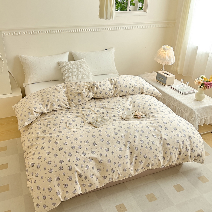 91家纺网 家纺一手货源 找家纺 DoDo 兜兜 【 可定制尺寸】2026新款全棉40支13372印花单被套 夕颜