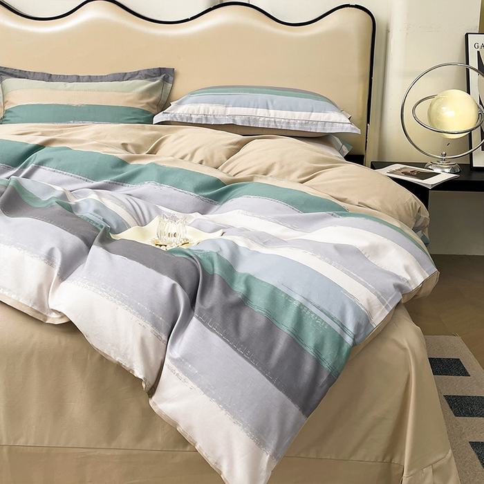 91家纺网 家纺一手货源 找家纺 帛美 2025新款13376全棉纯棉印花四件套-提供买家秀 约定