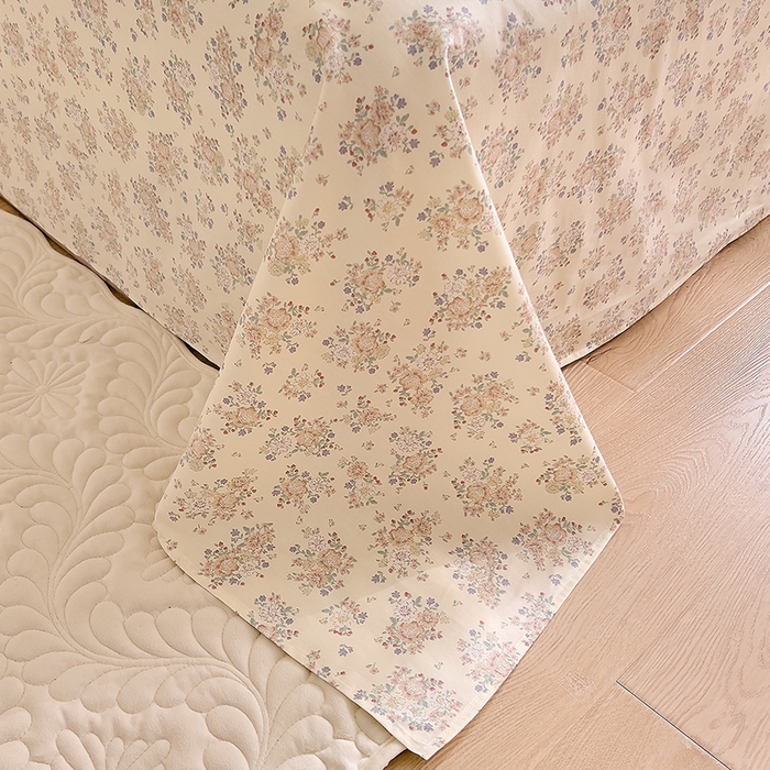 91家纺网 家纺一手货源 找家纺 DoDo 兜兜 【 可定制尺寸】2025新款全棉40支13372印花单床单 苏拉