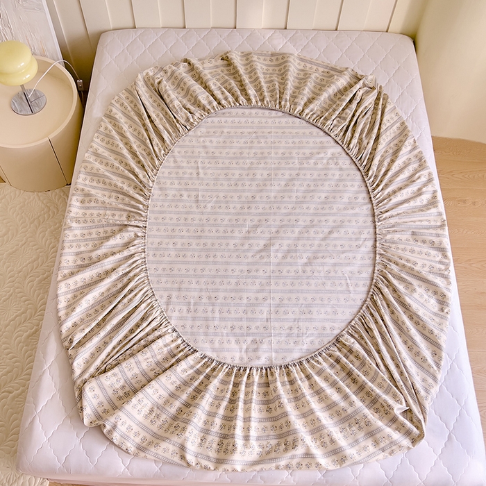 91家纺网 家纺一手货源 找家纺 DoDo 兜兜 【 可定制尺寸】2025新款全棉40支13372印花单床笠 晚风