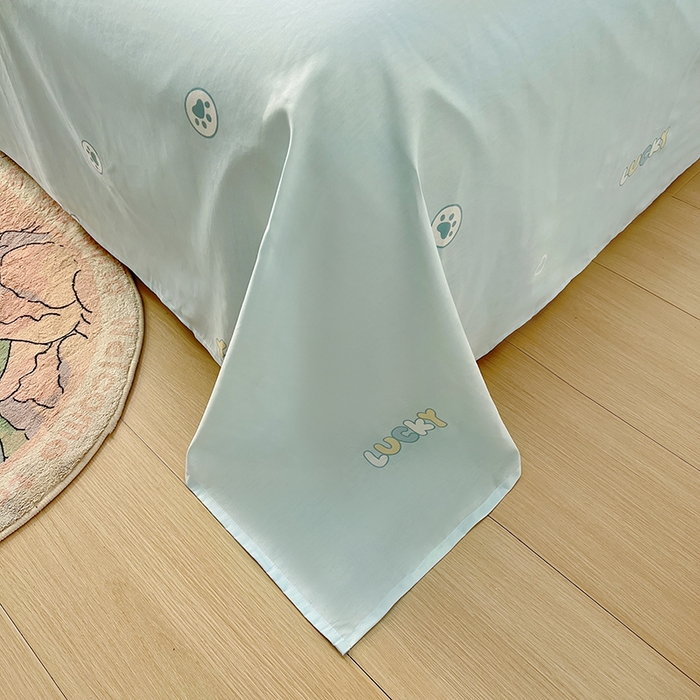 91家纺网 家纺一手货源 找家纺 浩诚 2025新款正版喜羊羊灰太狼全棉卡通大版印花四件套（全）-提供买家秀 羊先生