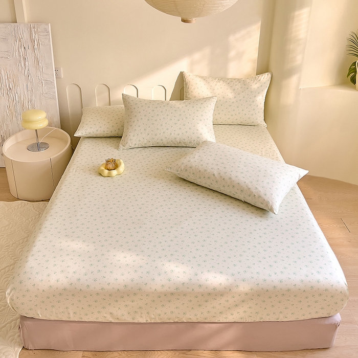 91家纺网 家纺一手货源 找家纺 DoDo 兜兜 【 可定制尺寸】2026新款全棉40支13372印花单床笠 春风