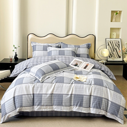 帛美 2025新款13376全棉纯棉印花四件套-提供买家秀 芙卡拉