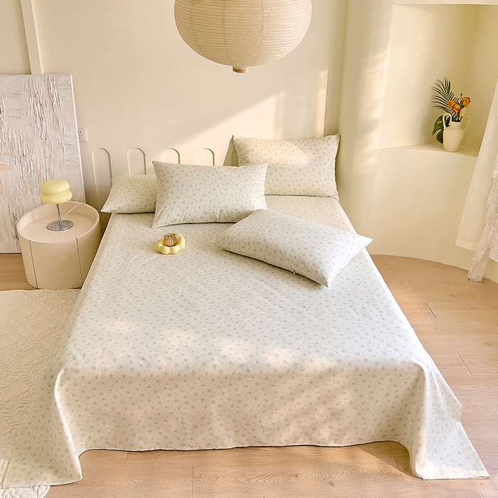 91家纺网 家纺一手货源 找家纺 DoDo 兜兜 【 可定制尺寸】2026新款全棉40支13372印花单床单 春风