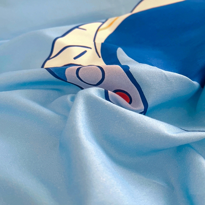 91家纺网 家纺一手货源 找家纺 浩诚 2025新款全棉大版卡通太空人宇航员小恐龙小汽车系列纯棉四件套-提供买家秀 太空遨游